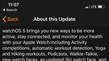 Full Release Notes for watchOS 5