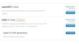 Apple Seeds watchOS 5.1 Beta and tvOS 12.1 Beta to Developers [Download]