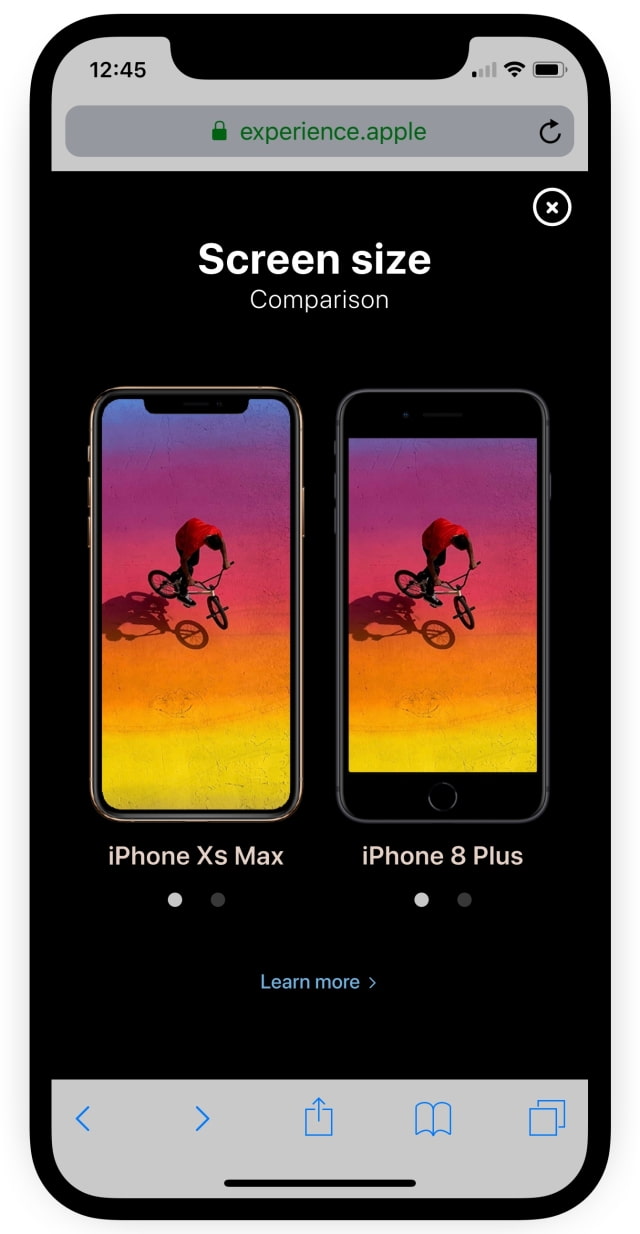 Apple Launches iPhone XS Microsite Using .Apple Domain