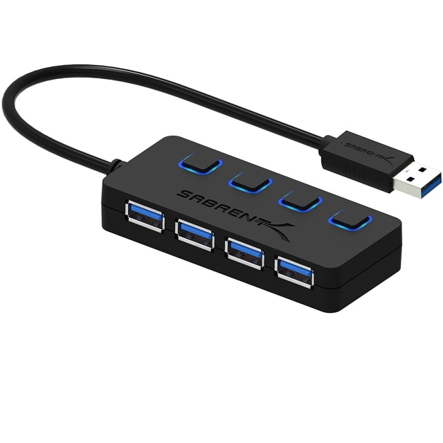 Sabrent USB Hubs With Individual Switches On Sale for Up to 45% Off [Deal]