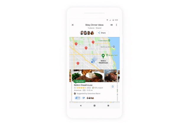 Google Adds Group Planning Feature to Google Maps