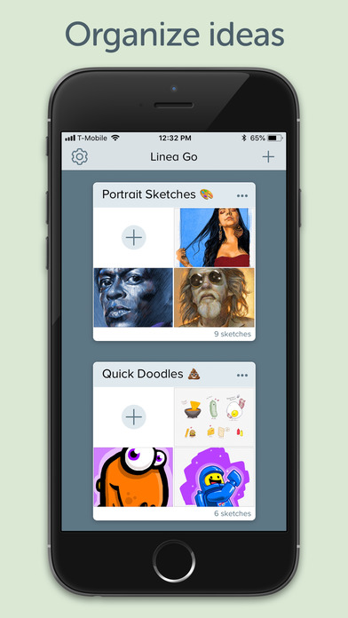 Linea Go Sketch App Released for iPhone