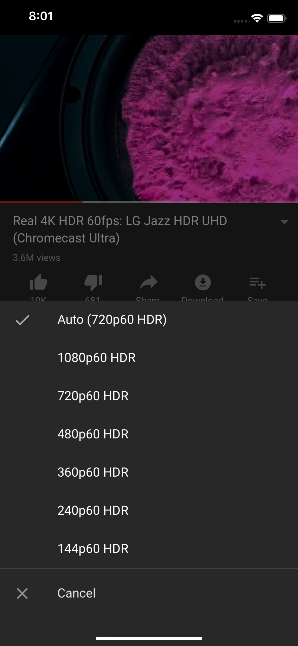 YouTube App Gets HDR Support for iPhone XS and iPhone XS Max