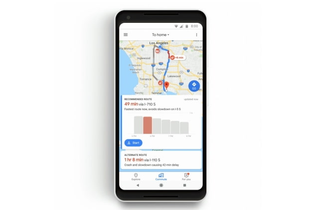 Google Updates Google Maps With New Commute Features, Apple Music Integration