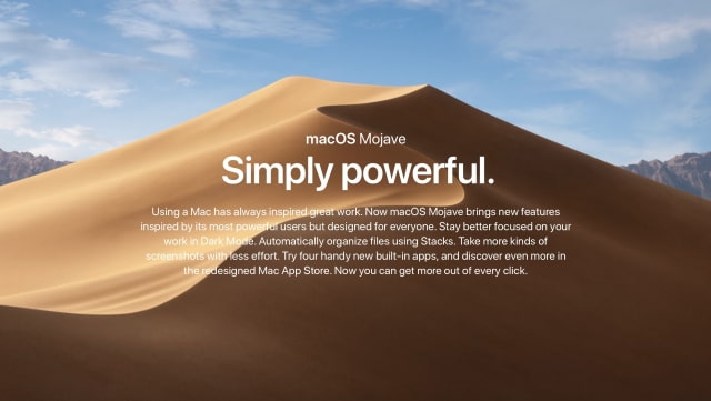 Apple Releases macOS Mojave 10.14.1 Beta 2 [Download]