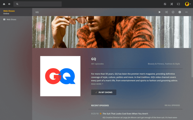 Plex Introduces New Web Shows Feature