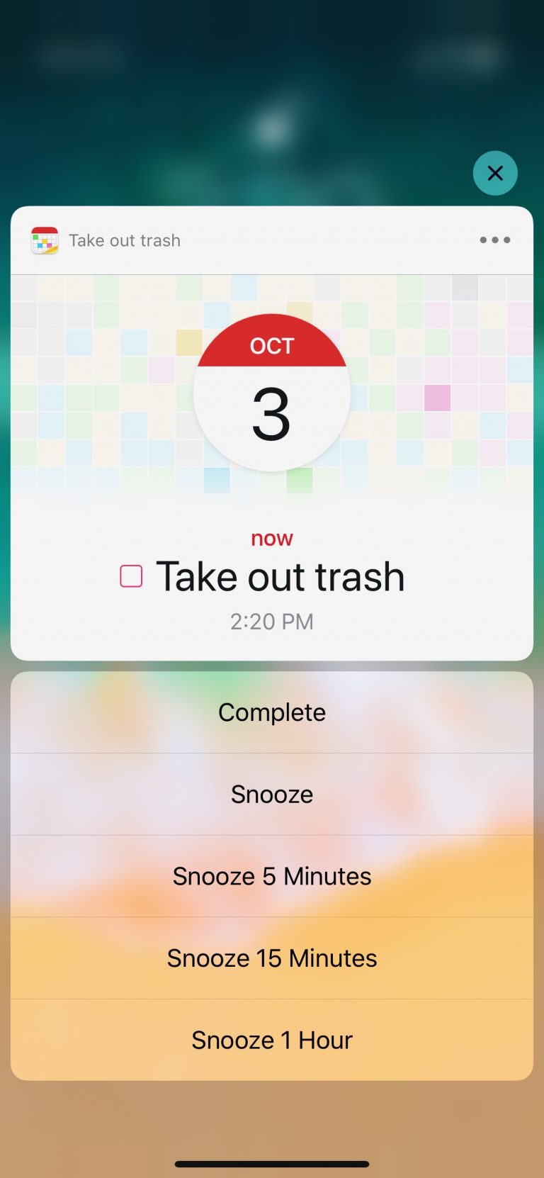 Fantastical 2 Updated With Support for Siri Shortcuts, Interactive Notifications, More