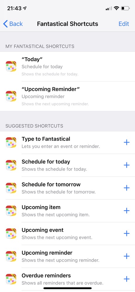 Fantastical 2 Updated With Support for Siri Shortcuts, Interactive Notifications, More