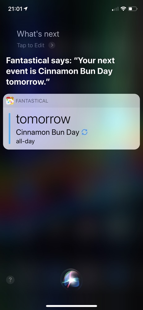 Fantastical 2 Updated With Support for Siri Shortcuts, Interactive Notifications, More