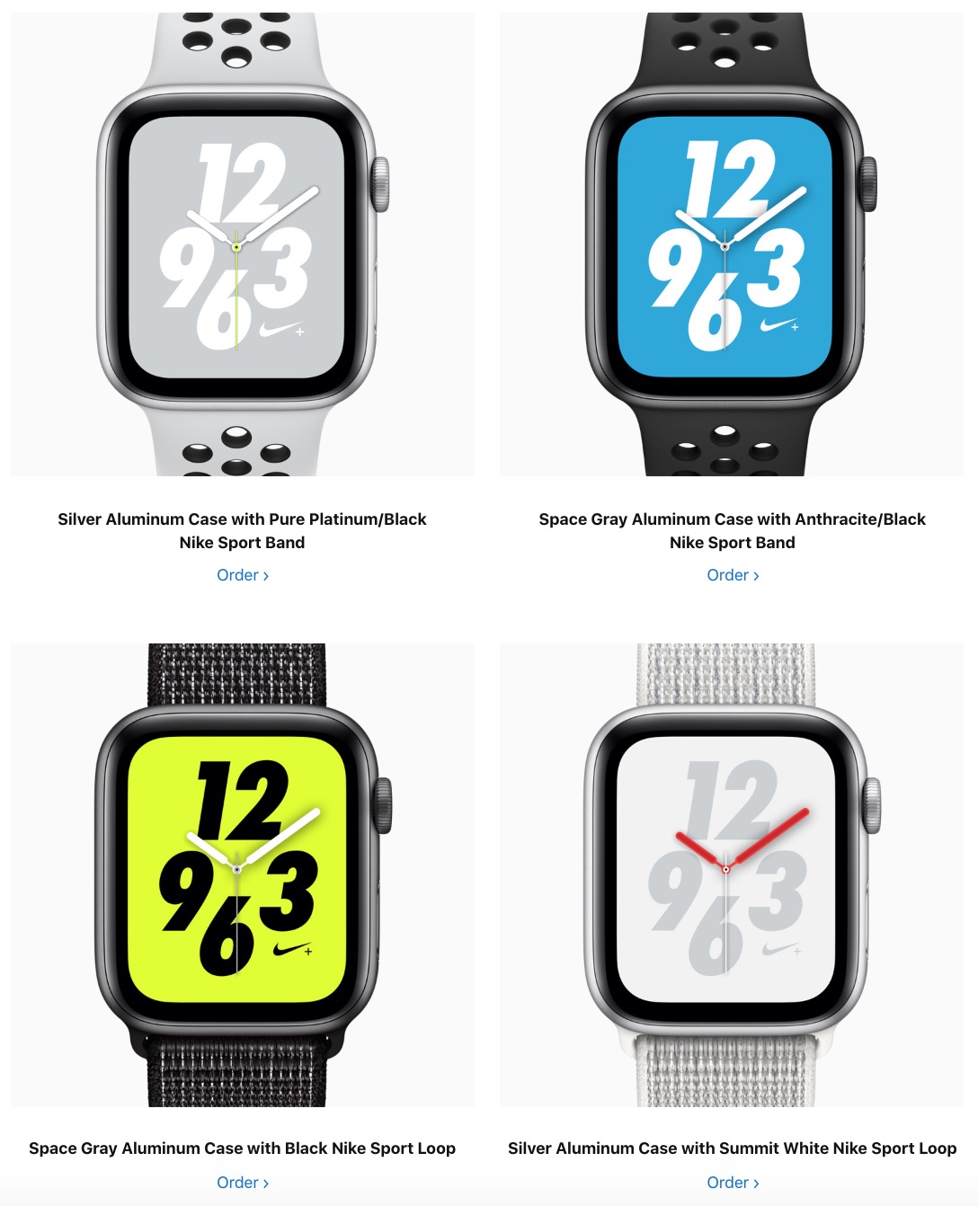 Apple Watch Nike+ Series 4 Now Available