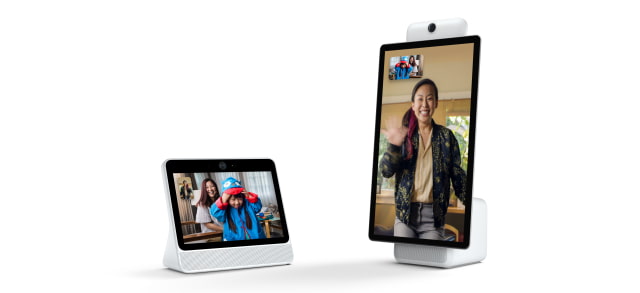 Facebook Unveils New Portal and Portal+ Smart Speakers With Video Calling and Alexa