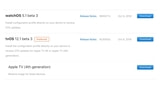 Apple Seeds watchOS 5.1 Beta 3 and tvOS 12.1 Beta 3 to Developers [Download]