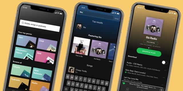 Spotify App Refreshed for Premium Subscribers [Video]