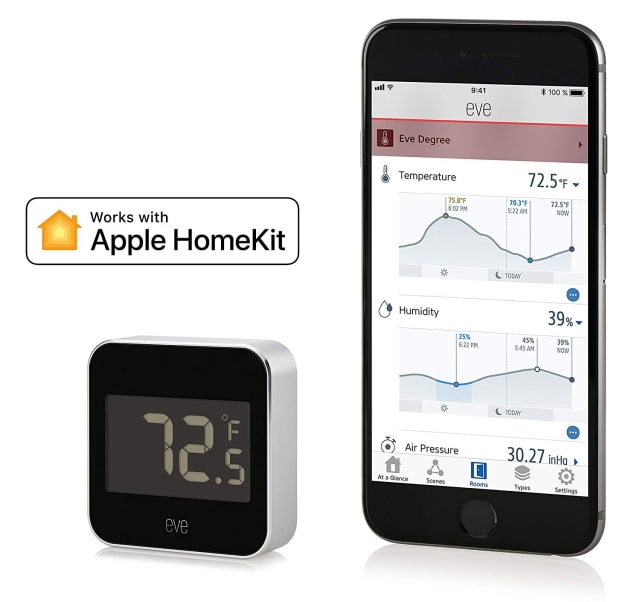 Eve Degree Weather Station With Apple HomeKit Support On Sale for $54.95 [Deal]