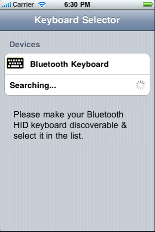 iPhone Gets Support for Bluetooth Keyboards