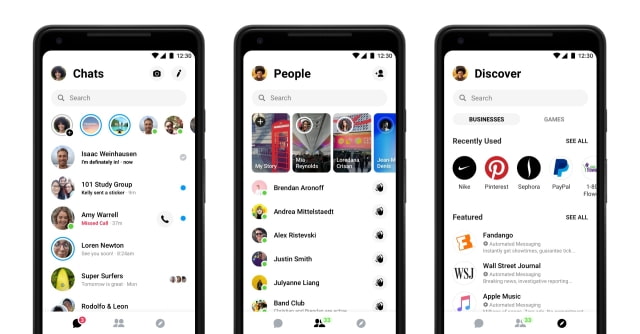 Facebook Releases Messenger 4 [Video]