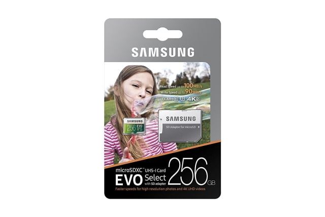 Samsung EVO MicroSD Cards Drop to Their Lowest Price Ever [Deal]