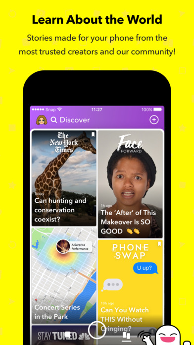 Snapchat Now Integrated With Native Phone App on the iPhone