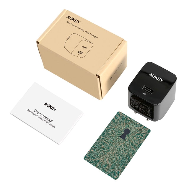 Aukey 18W USB-C Charger On Sale for 50% Off [Deal]