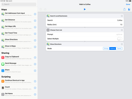 Siri Shortcuts App Gains Support for New iPad Pro