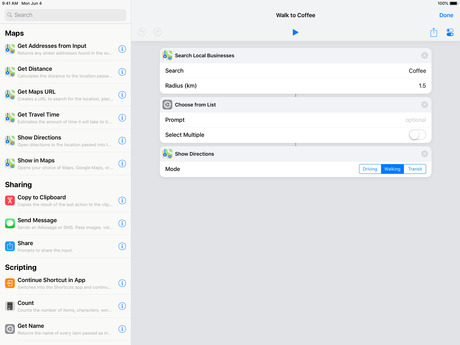 Siri Shortcuts App Gains Support for New iPad Pro