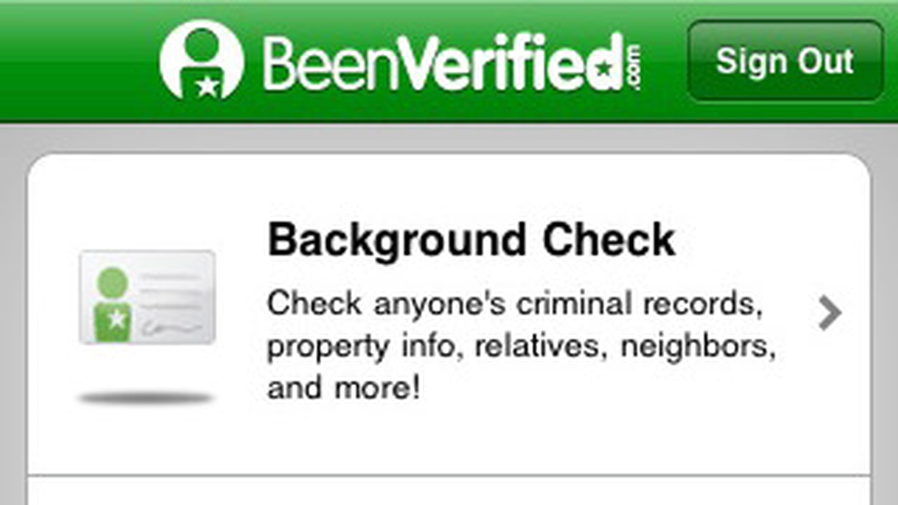 New iPhone App Performs Free Background Checks - iClarified
