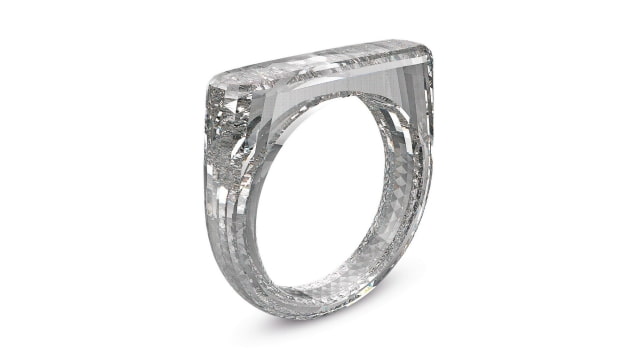 Jonathan Ive and Marc Newson Design All-Diamond Ring for (RED) Charity Auction