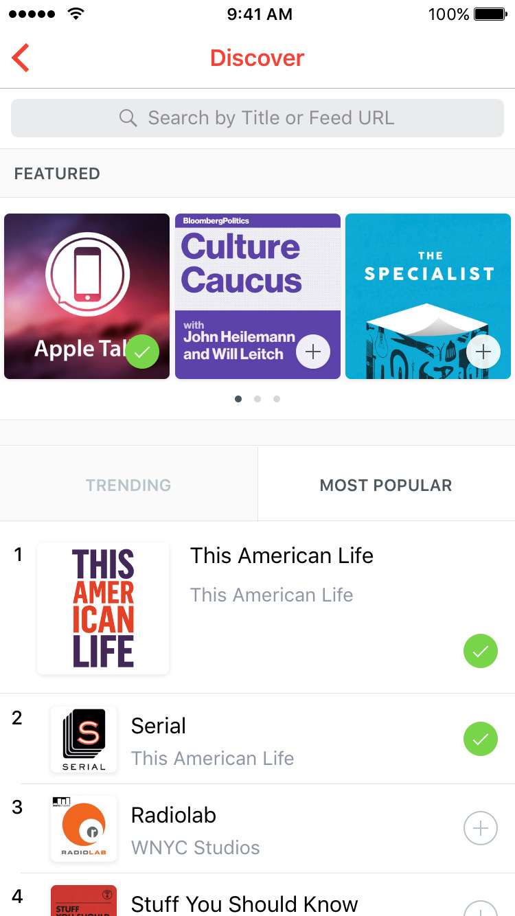 Pocket Casts App for Podcasts Gets Major Update