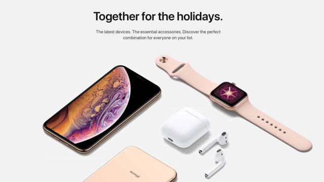 Apple Posts Holiday Gift Guide for 2018