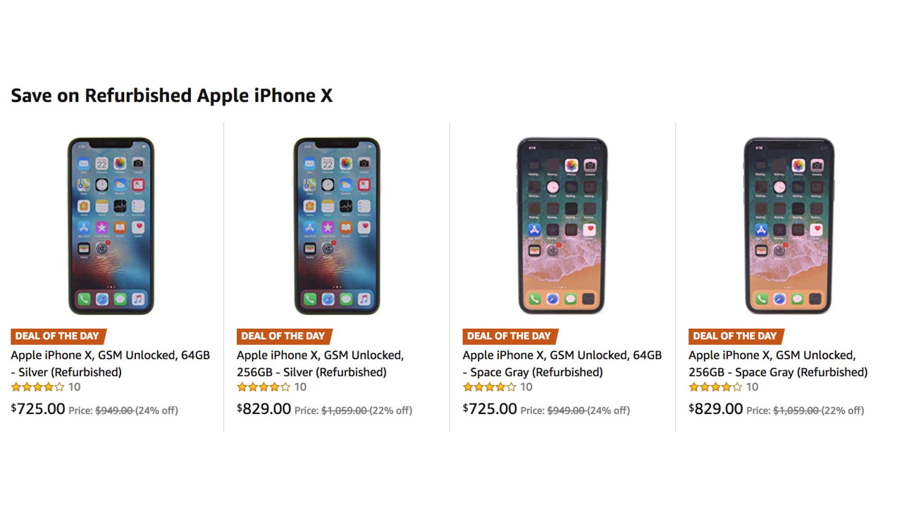 Refurbished Unlocked iPhone X On Sale for 725 [Deal] iClarified