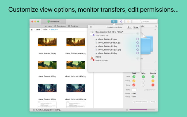 Transmit 5 Arrives on the Mac App Store