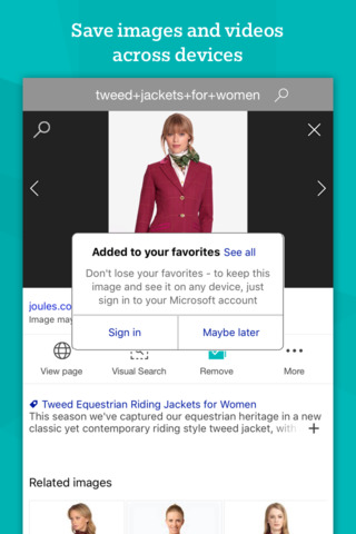 Microsoft Updates Bing Search App With Support for iPhone XS and XR, Ability to Scan, Copy, Search Printed Text