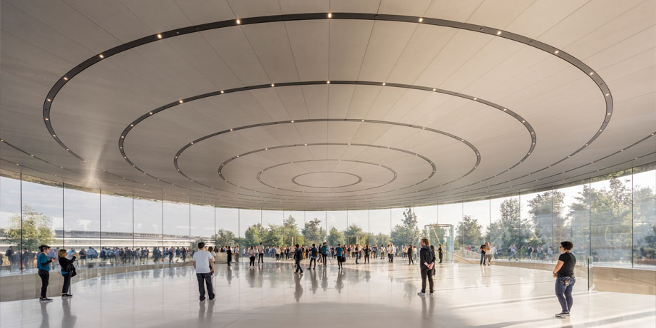 Apple&#039;s Steve Jobs Theater Wins Award for Structural Artistry
