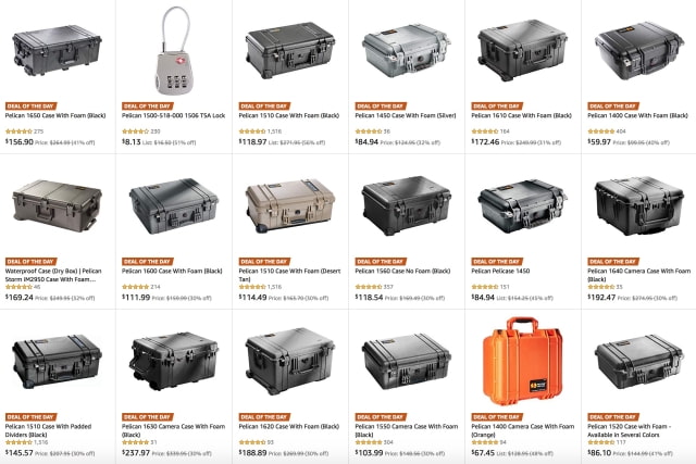 Pelican Cases On Sale Today for Up to 37% Off [Deal]