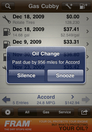 Free Sponsored Edition of Gas Cubby