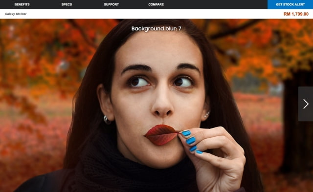 Samsung Uses Stock DSLR Photo to Fake Portrait Mode Camera Results
