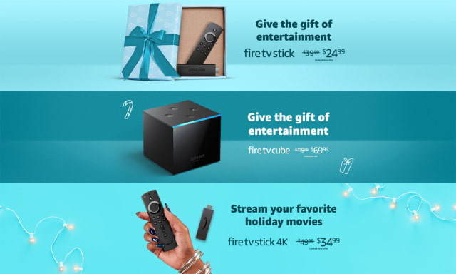 Amazon Puts Fire TV and Echo Devices Back on Sale Ahead of Christmas