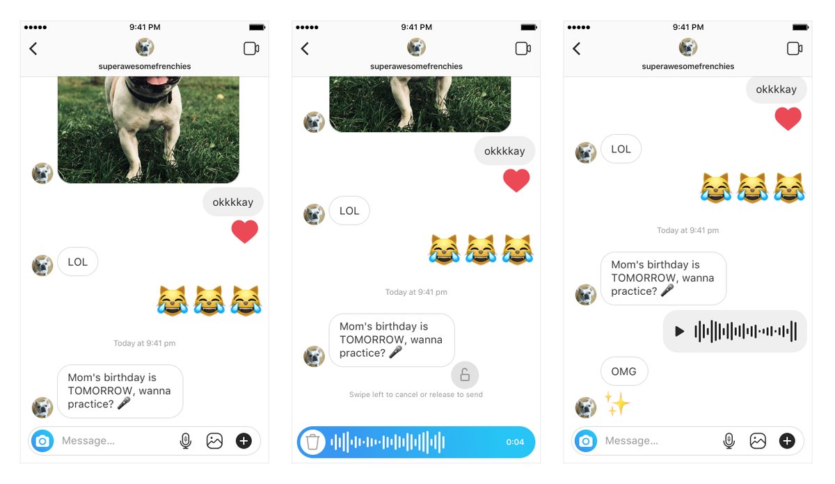 Instagram Now Lets You Send Voice Messages In Direct