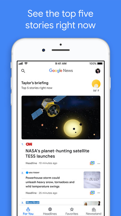 Google News App for iOS Gets New Dark Theme, Live Scores, Today Widget, More