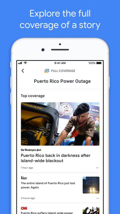 Google News App for iOS Gets New Dark Theme, Live Scores, Today Widget, More