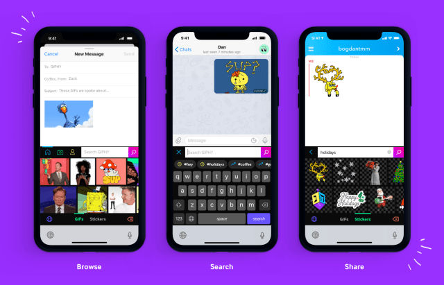 GIPHY Introduces New GIF Keyboard Extension for iOS, Sticker Maker for iPhones With TrueDepth Camera