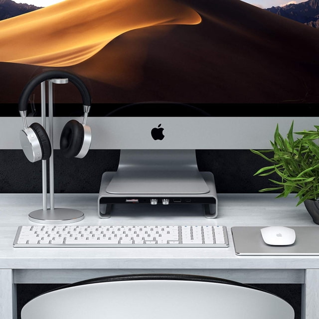Satechi Launches USB Type-C Aluminum Monitor Stand Hub for iMac