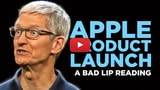 A Bad Lip Reading of an Apple Product Launch [Video]