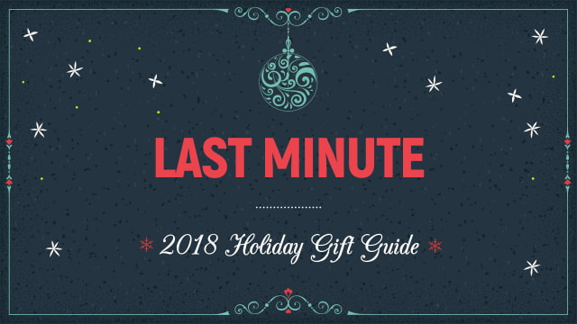 Holiday Gift Guide 2018: Last Minute