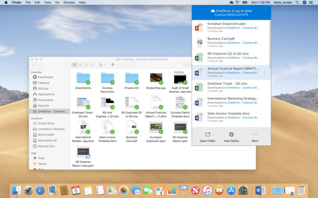 microsoft onedrive download mac