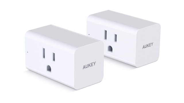 Get Two Aukey Wi-Fi Smart Plugs for $20 [Deal]
