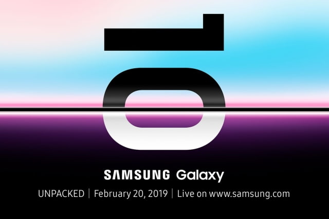 Samsung Announces Press Event on February 20th to Unveil New Galaxy S10 Smartphone