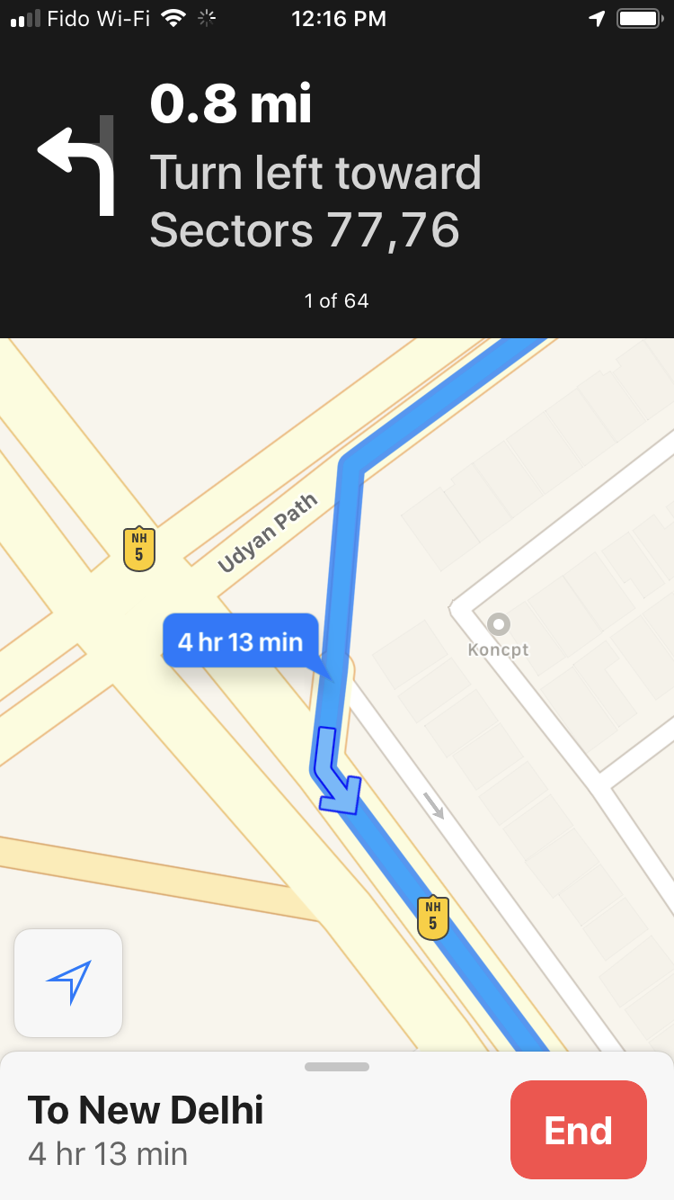 Apple Maps Gains Turn-by-Turn Directions in India