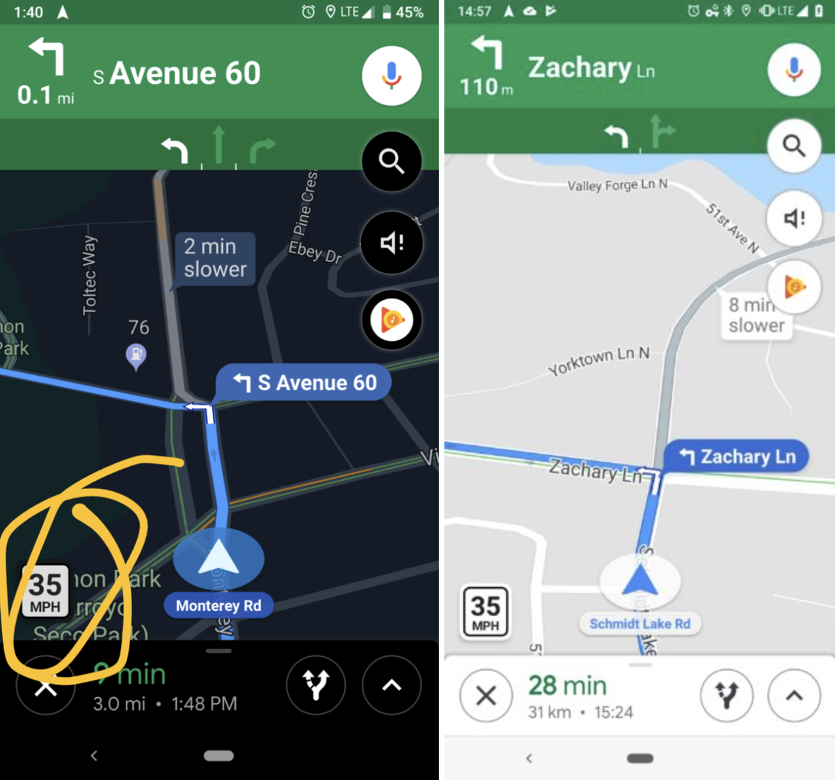 Google Maps is Rolling Out Speed Limits and Speed Trap Alerts