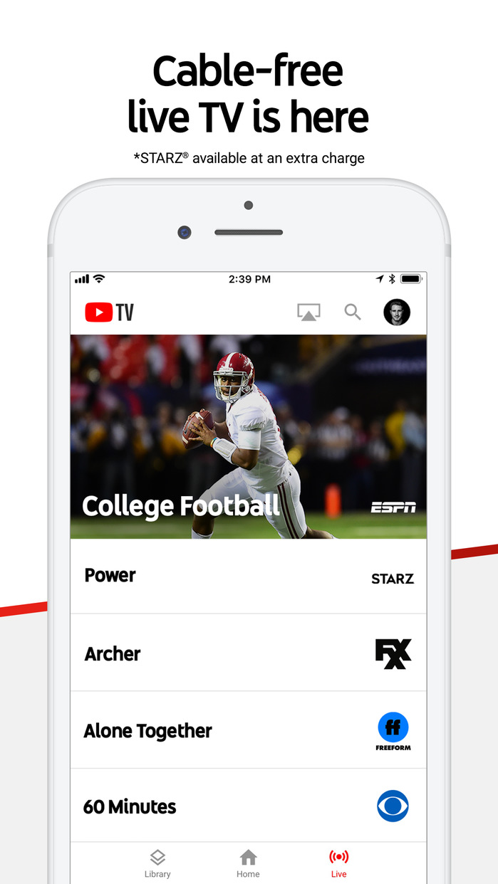 YouTube TV Goes Nationwide Just in Time for the Super Bowl